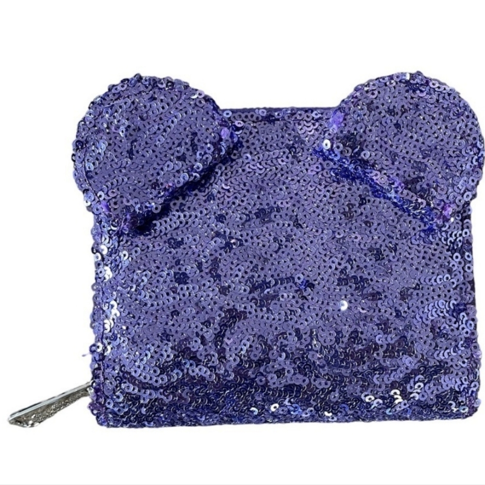 Loungefly Disney Parks sequin wallet